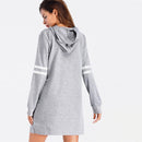 Sweatshirts Long Sleeve Hoodie Casual Long Sweatshirt - Shop Women's T-shirts, blouses, Leggings & Trousers online - Luwos